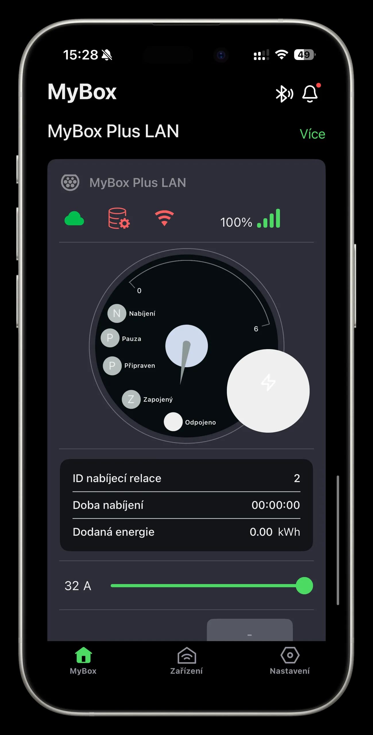 MyBox Plus mobilní aplikace