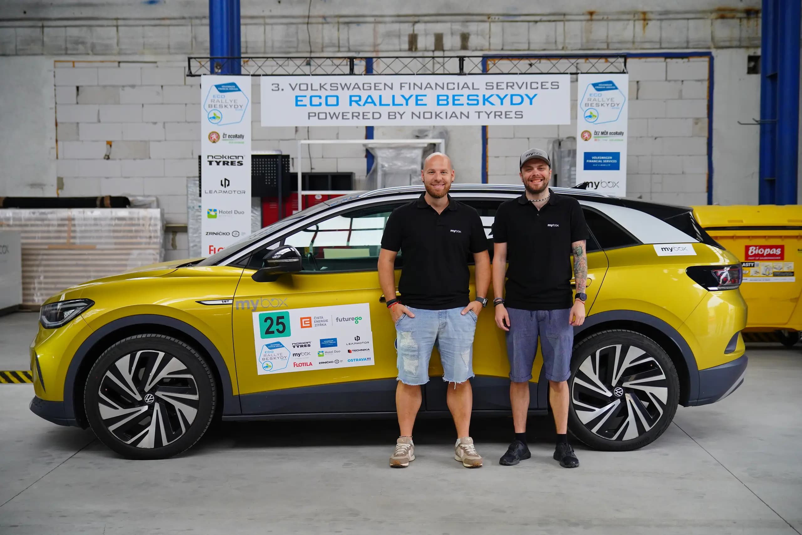 MyBox hrdým hostitelem startu Eco Rallye Beskydy 2026